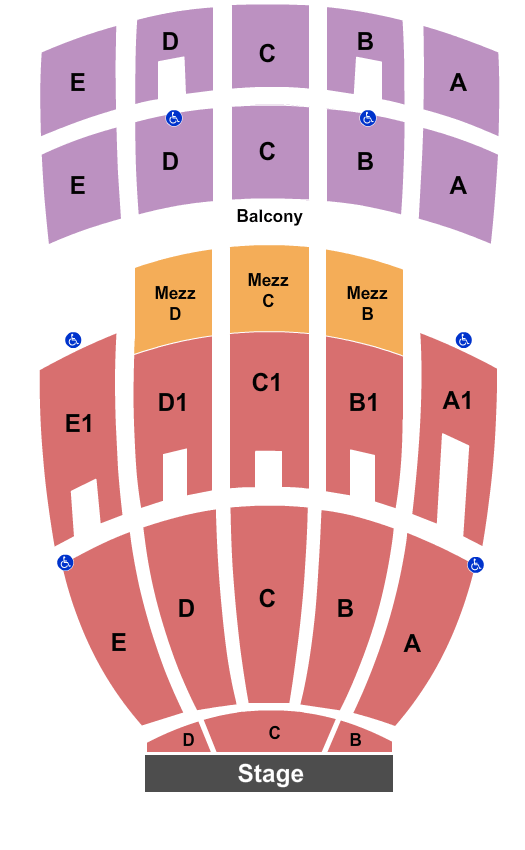 Indiana University Auditorium Dear Evan Hansen Seating Chart